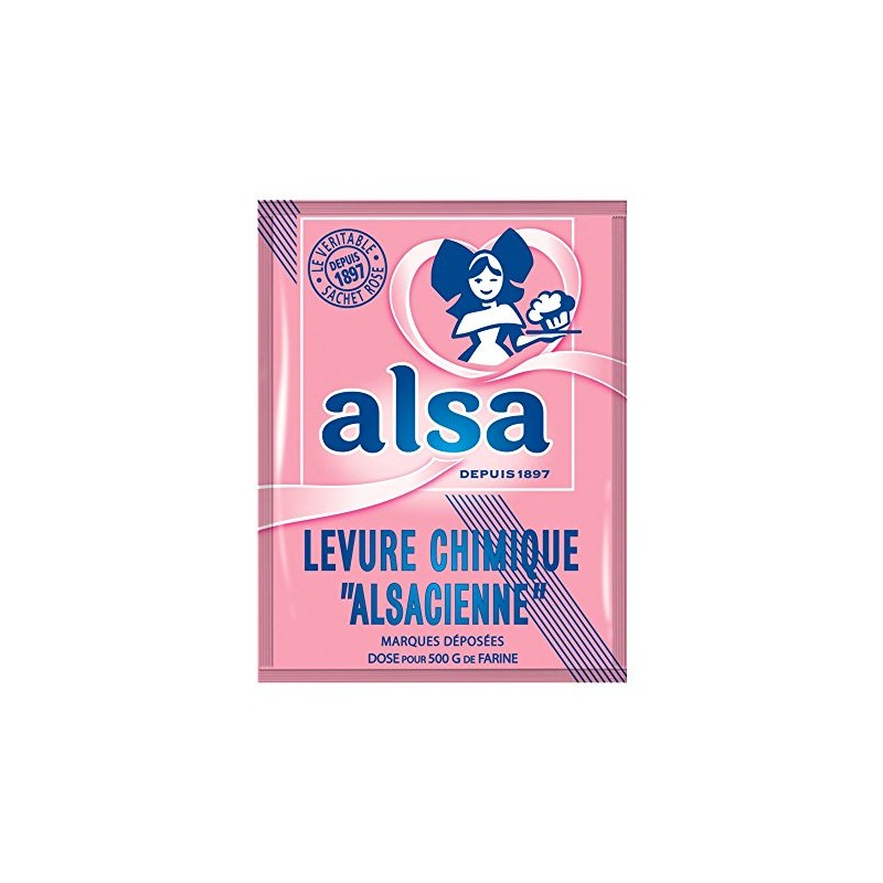 Alsa 7 sachets de Levure 11 g