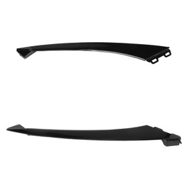 Orrdary Front Bumper Grille Lower Molding Trim (Left + Right) for Accord Sedan 2018 2019 2020 Bumper Grille Lower Moulding Trim 71114TVAA00 71119TVAA00