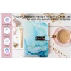 Aegistus Marble Journal with Lock, Refillable A5 Journal for Girls