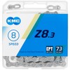 KMC Z8.3 EPT 8 Speed Chain, Dark Silver, 114 Link