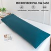 bigpawl Blue-Green Body Pillowcase, Long Pillow Case, Microfiber Body Pillow