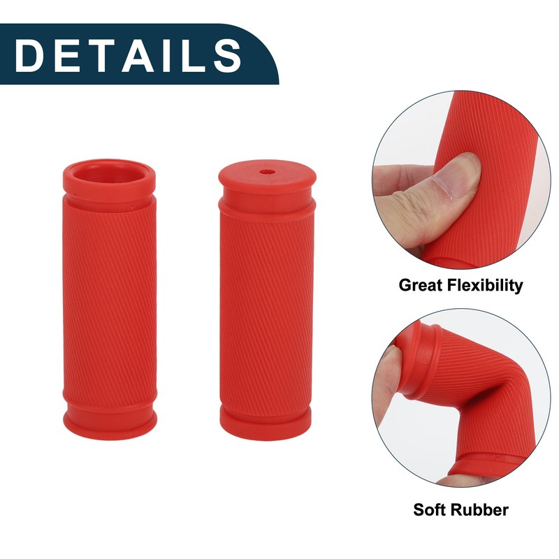 TUCKBOLD Bike Handlebar Grips Covers 85mm Long Lightweight | Bicycle