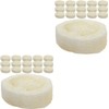 Set de 40 Esponjas de Lufa Natural para Ducha Exfoliante