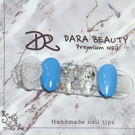 Dara Beauty November Art of the MonthPearl Heart Nail❣ - Not selected / 다라뷰티 11월 이달의아트진주하트네일❣ - 선택안함