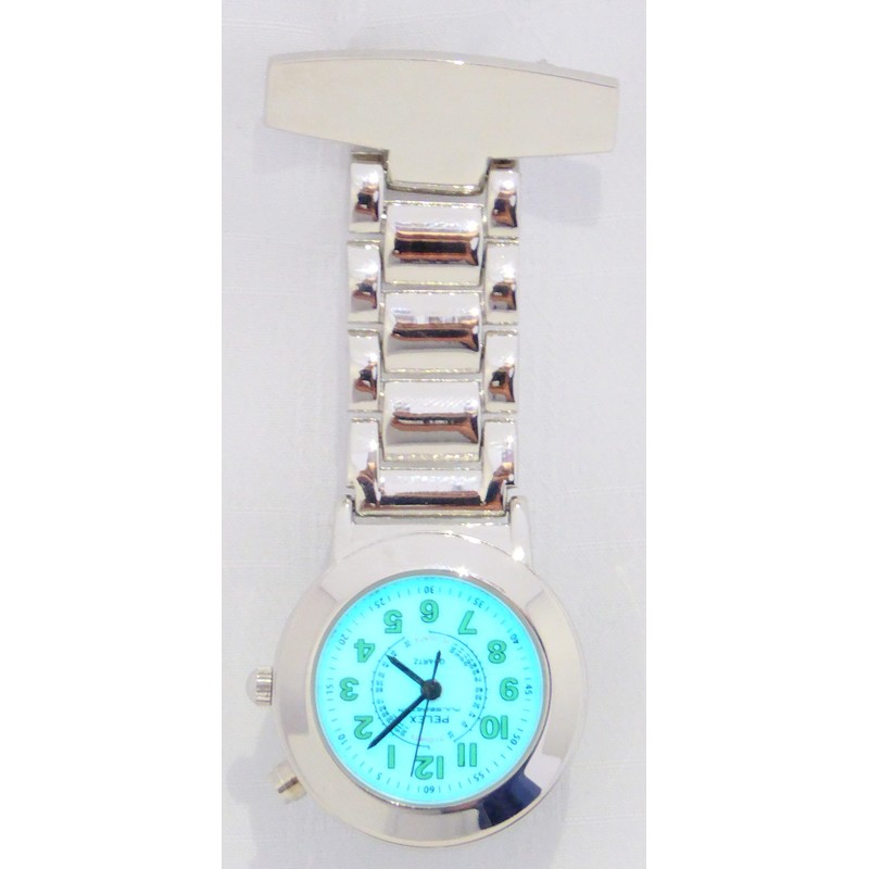 Pelex Easy Read Pulsometer Marking dial Nurse FOB Watch with