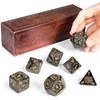 Wiz Dice Titan Dice - Polyhedral Large Dice Set for
