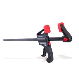 POWERTEC 71596 24 inch Quick Release Bar Clamp with 30 inch Spreader | Ratcheting Bar Clamp, 2PK