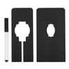 PATIKIL Clothes Dividers for Hanging Clothes, 12 Pack Rectangle Clothing