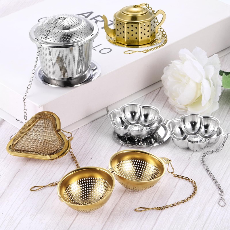 sourcing map 1 Pcs Tea Infuser Filter, Loose Tea Steeper,