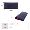 SNOVIST Rugateau Leather Long Wallet, 02.navy