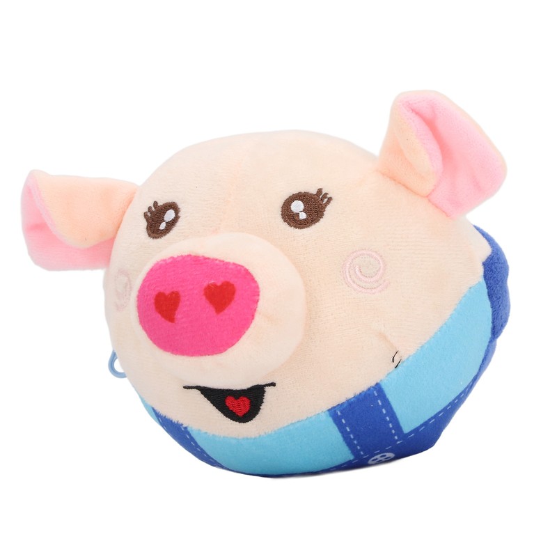 Jumping Plush Toy Remote Control Ball Baby Talking Learning Toy