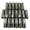 JDMSPEED New Black 20PCS 14X1.5MM 60MM Extended Forged Aluminum Tuner