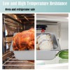 Nexboraque 4 Pcs Half Size Hotel Pan, 1/2 Size 2.5