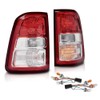 G-PLUS Tail Lights Brake Lamp w/Bulbs Driver & Passenger Compatible