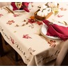 DII Rustic Leaves Collection Kitchen Linens for Fall, Tablecloth, 60x84,