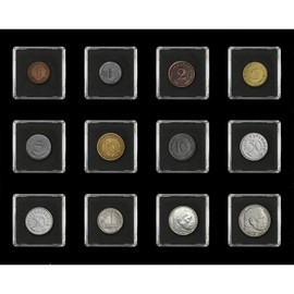 12 Genuine Coins of the Third Reich Nazis, Beautifully presented in Collectable Box