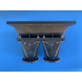 Unbranded Line Array Horn  9.5x9" Bolt on Double Driver