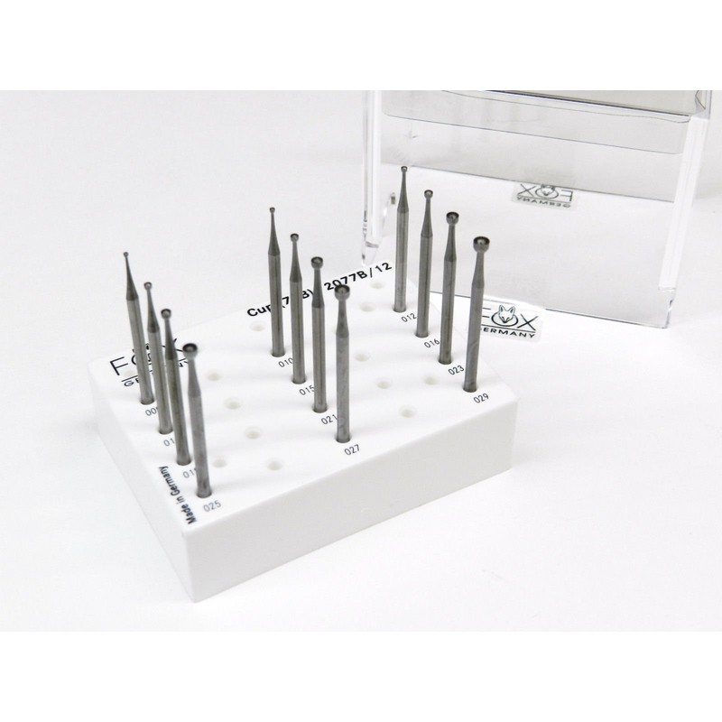 Cup Burs Fig 77B Concave Cutter Fraises Assortment 009-029 Set