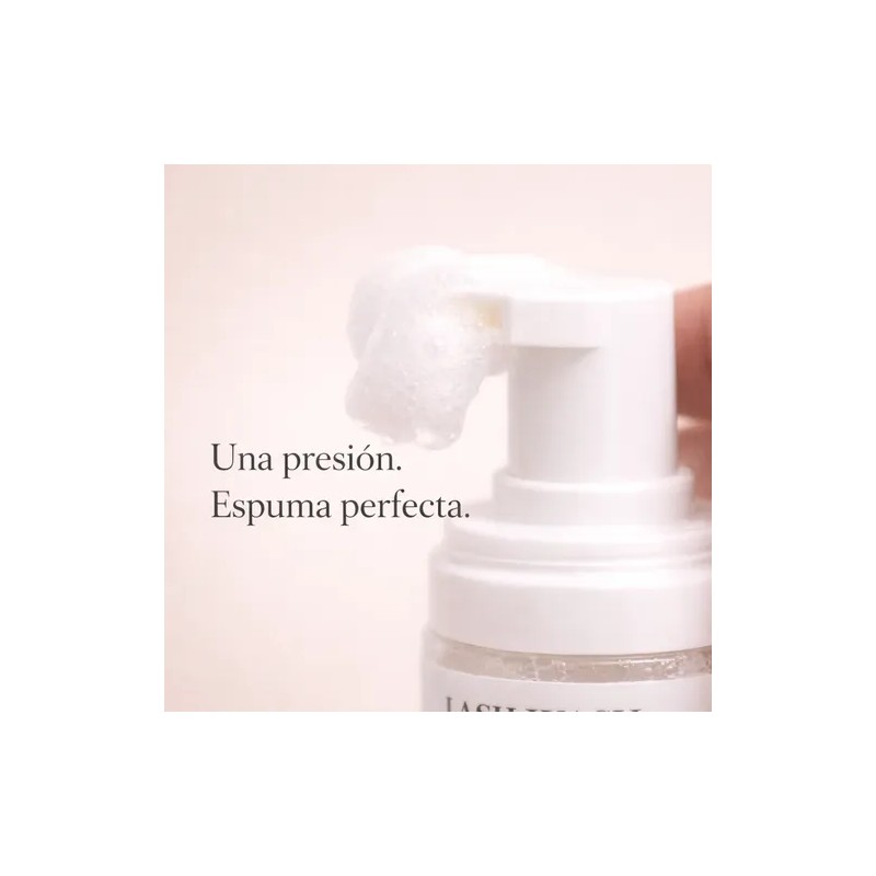 Lash Shampoo 50ml Hipoalergénico Con Aloe Limpieza Pestañas