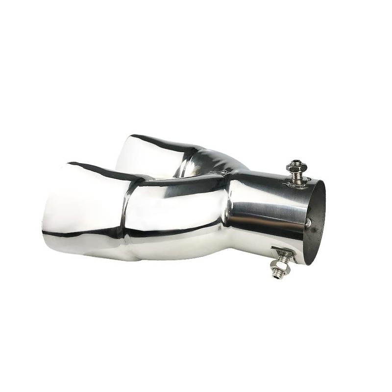 OtpOutopa Dual Exhaust Tip 2.5 inch Inlet, Universal Car Exhaust