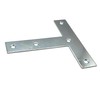 Metal Mending Tee T Plates 5in Braces Corner Bracket Plate