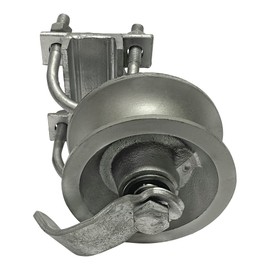 Single Rear Pipe Track Wheel for Chain Link Sliding Gates