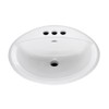 American Standard 0476.928.020 Aqualon Self-Rimming Countertop Lavatory Sink with 4-Inch
