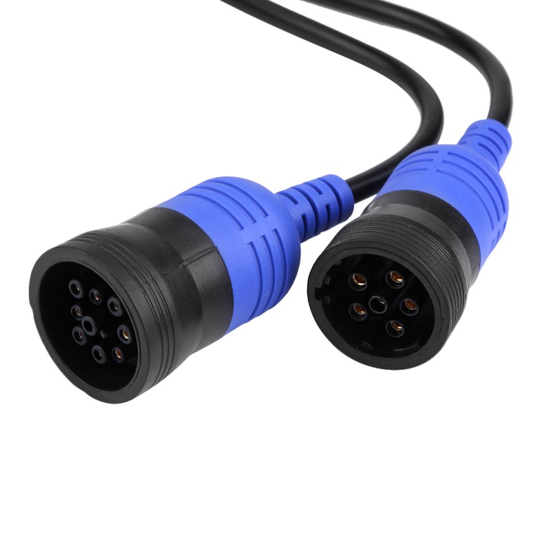 Truck Diagnose Interface 6 Pin and 9 Pin Adapter for