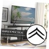 TEHAUX 1 Pair Durable Tv Stand for Bedroom Reinforced Base