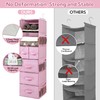 GRANNY SAYS Hanging Closet Organizers and Storage, 6 Shelves Closet