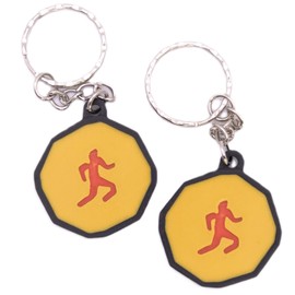 OSRS Mark of Grace Keyring – 3D-Printed Gaming Collectible | Agility Course Inspired Keychain for Fans & Adventurers, Runescape (Mark of Grace Keyring (1))