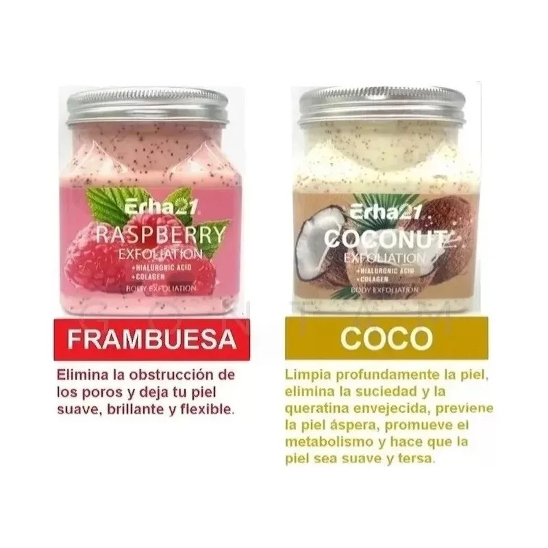 Exfoliante Facial Y Corporal Aromas Hidrata Aclara Manchas Todo Tipo