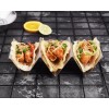 Unbranded Taco Holder Stand 4 Packs - Stainless Steel Taco