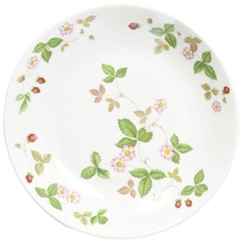Wedgwood 40032754 Wild Strawberry, Casual Ball, Plate, 7.9 inches (20 cm), Wedding Gift, Gift