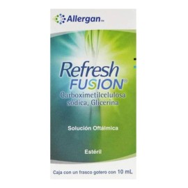 Refresh Fusión Lubricante Ocular 10 Ml Lágrimas Artificiales