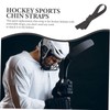 WOONEKY Hockey Sports Helmet Chin Strap Supply Adjustable Polyester Chin