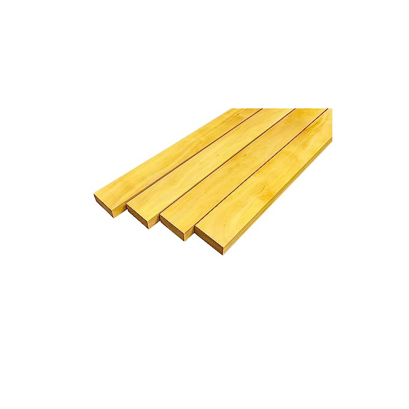 Yellowheart Lumber Boards 3/4" x 2" (4pcs) (3/4" x 2"