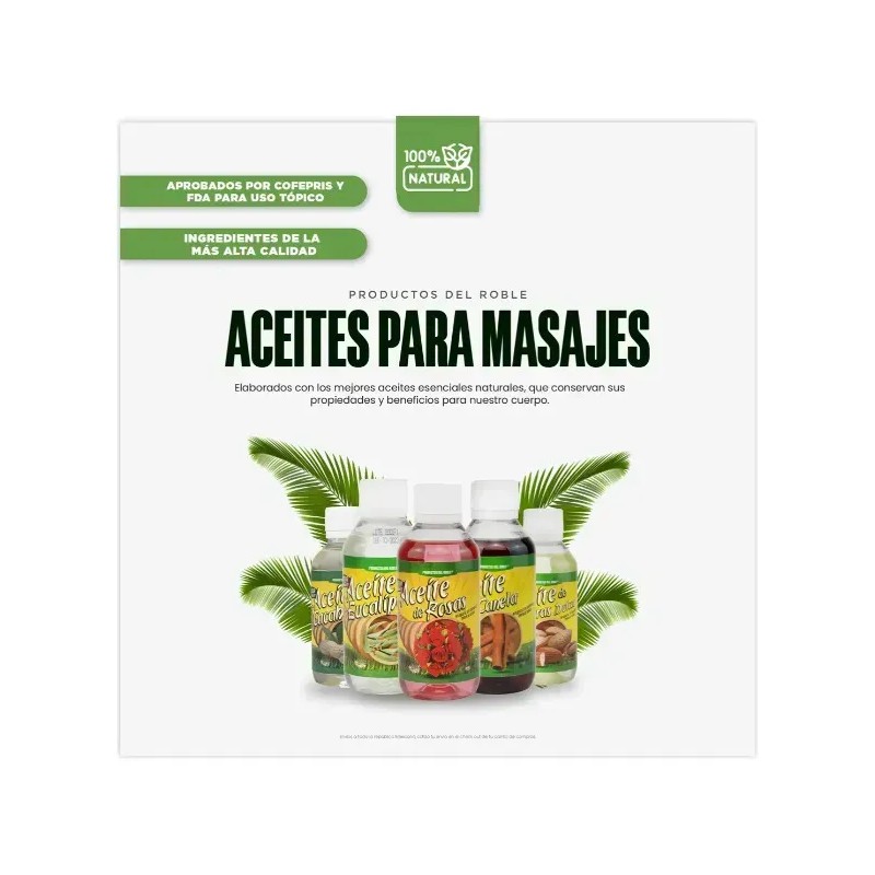 Productos del Roble - Aceite De Ricino - Del Roble