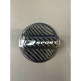 Rated F Real Carbon Fiber Gas Cap Cover F Sport For Lexus IS250 IS350 IS300 RC350 GS350