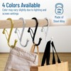 Blau Marité S-Shaped Hooks with Fall Protection System, Pack of