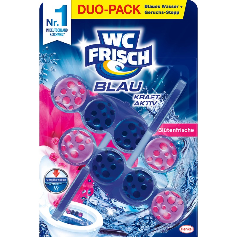 WC Frisch Kraft Active Blue Rinse Sample Set, 2 Varieties