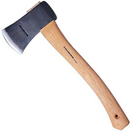 Condor Tool & Knife, Camping Hatchet, 5-5/16in x 3in Blade, Wood Handle with Sheath
