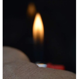 2X Techno Refillable"Green" Dual Lighter, Soft and Windproof Flame