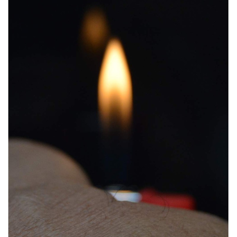 2X Techno Refillable"Green" Dual Lighter, Soft and Windproof Flame