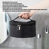 Barrel Makeup Bag Waterproof Abrasion Resistance Polyester Travel Cosmetic Bag