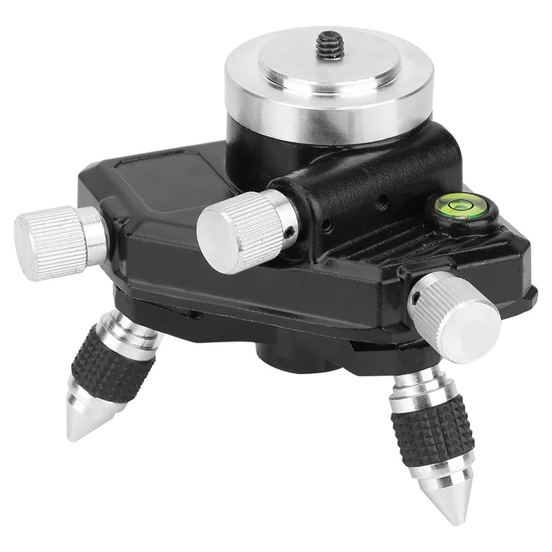 Laser Tripod Base Small, Laser Mount Tripod 360° Rotatable Levelling