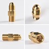 POWERTOOL CO2 Adapter 2PCS Cylinder Adaptor RH Thread Argon Adaptor