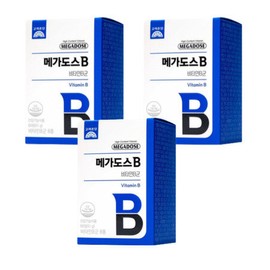 Korea Eundan Vitality Megadose B 60 tablets x 3 boxes, 6 month supply / 고려은단 활력 메가도스B 60정 x3박스 6개월분