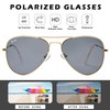 Pro Acme Classic Polarized Aviator Sunglasses for Women Men, Driving