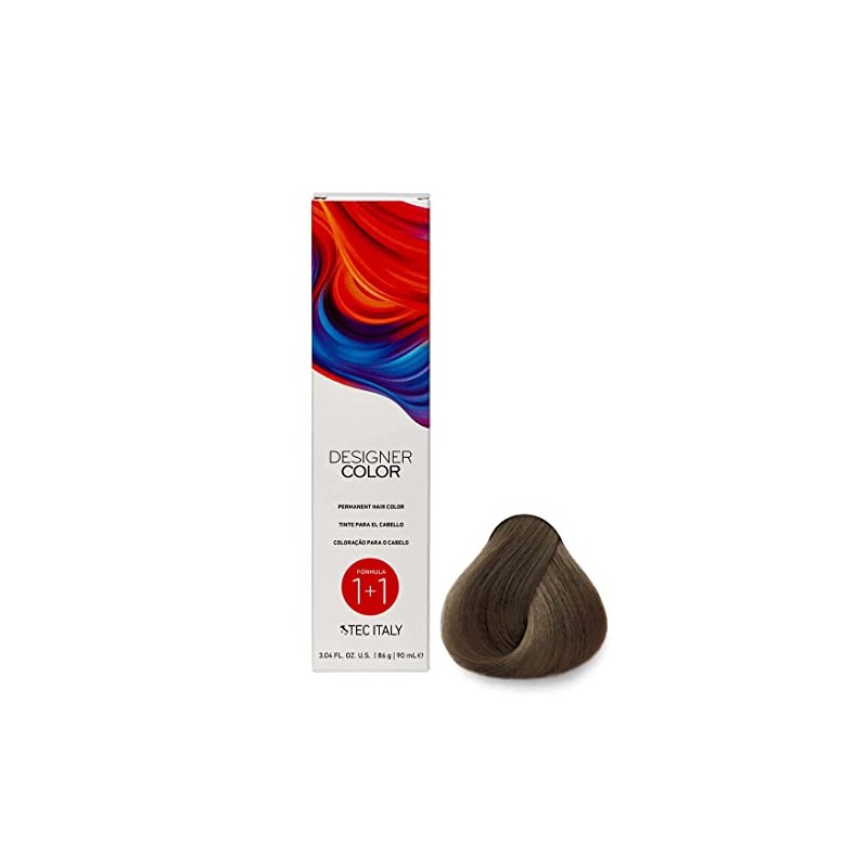Tec Italy Tinte Designer Color 7.2 Rubio Nacarado